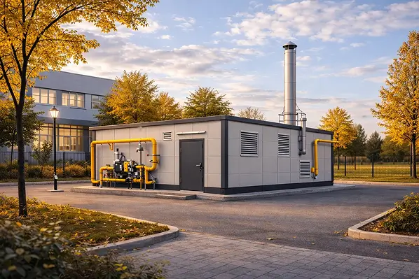 Газовая котельная ООО «Альянс Строй» — современная блочно-модульная котельная с газовым оборудованием для теплоснабжения
